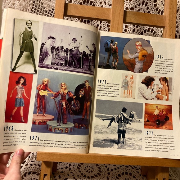 SOLD - Barbie 30th Anniversary Magazine - Winter 1990 - Photos, Features - Picture 9 of 16